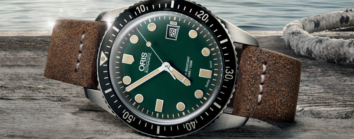 Replica Watches Oris adds a Green Dial to the Divers Sixty-Five (Specs and Price)