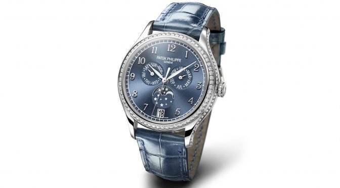 Recommending Luxury Patek Philippe Complications Moonphase Replica Watches With Blue Dials For Women