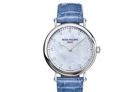 The integrated design of the Patek Philippe is simplicity and elegance, setting off the ladies to be more charming.