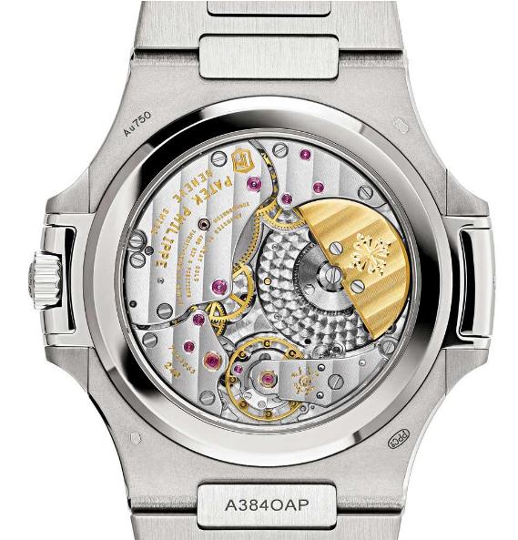 The movement could be viewed through the transparent caseback.