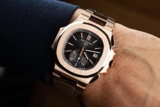 Patek Philippe Nautilus Replica Watch With Gray Gradient Dial