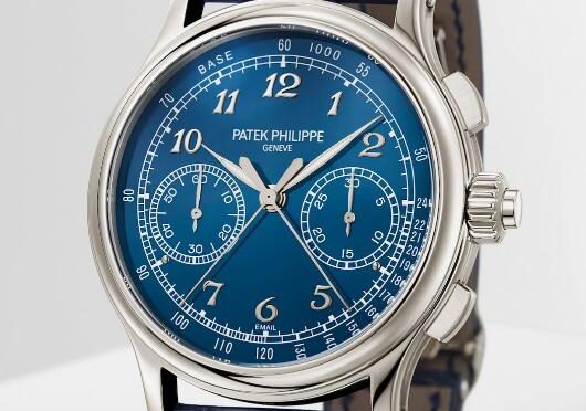 Perfect Blue Dial Patek Philippe Ref.5370P-011 Split-second Chronograph Watch