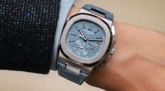 Hands-On: Best Quality Replica Patek Philippe Nautilus Flyback Chronograph Watch Reference 5980/60G-001